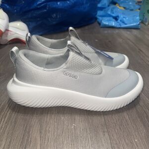 Crocs Mellow Ease Slip On Comfort Sneakers Atmosphere White Mens 9/W 11